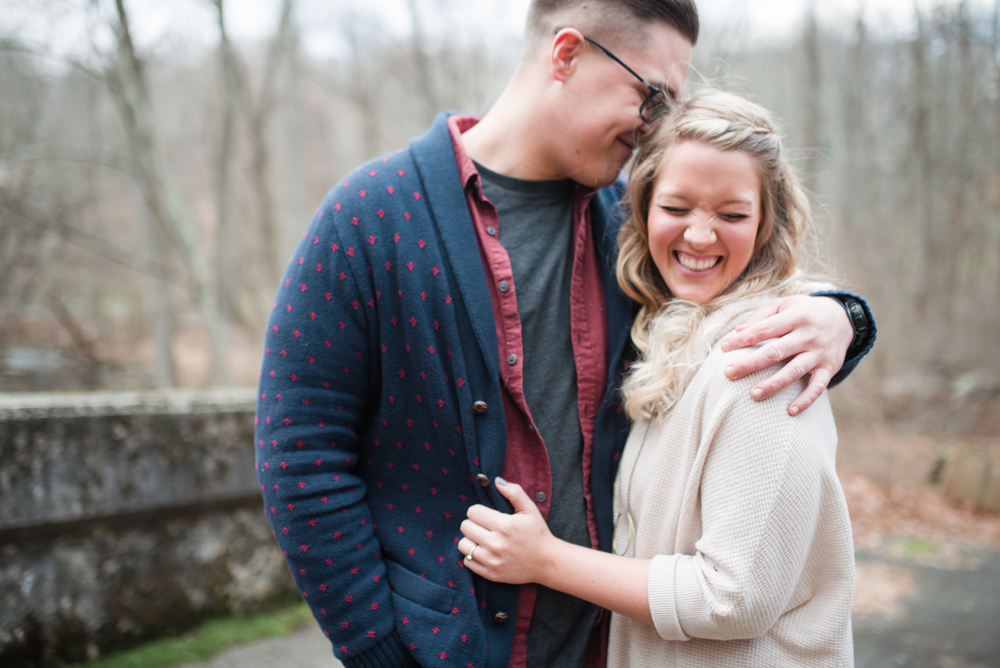 Kristen + John - Glen Mills Pennsylvania Engagement Session - Alison Dunn Photography photo