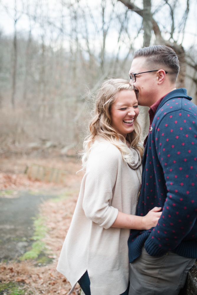 Kristen + John - Thornton Pennsylvania Engagement Session - Alison Dunn Photography photo