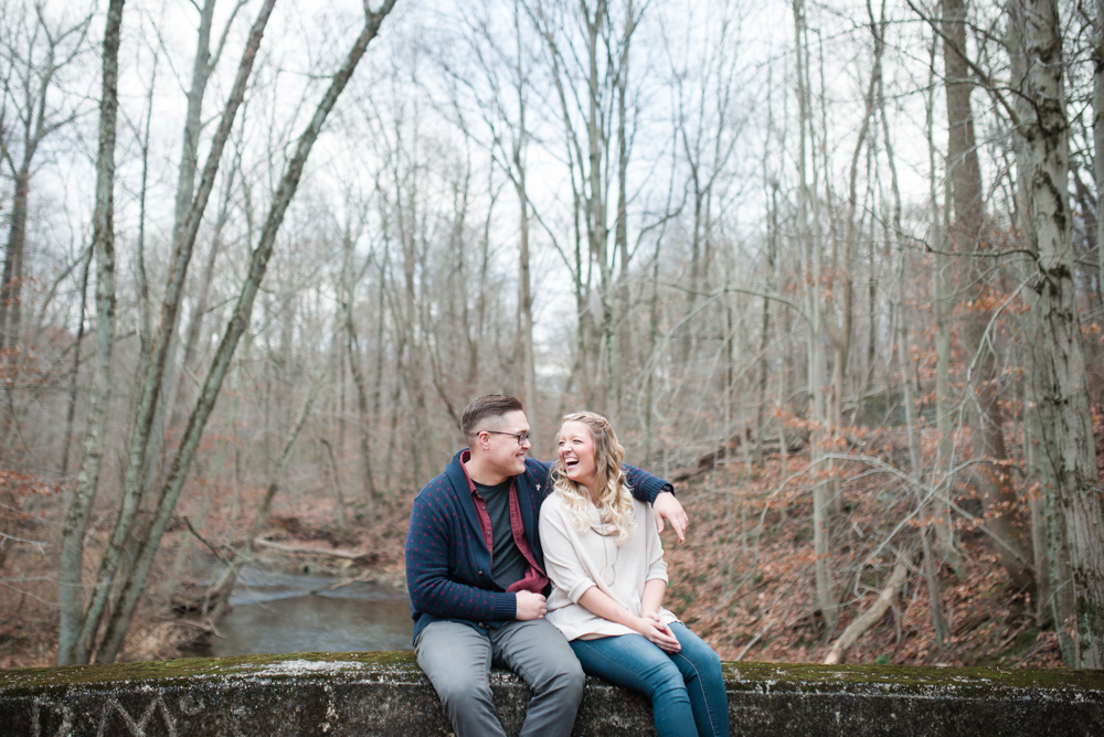 Kristen + John - Thornton Pennsylvania Engagement Session - Alison Dunn Photography photo