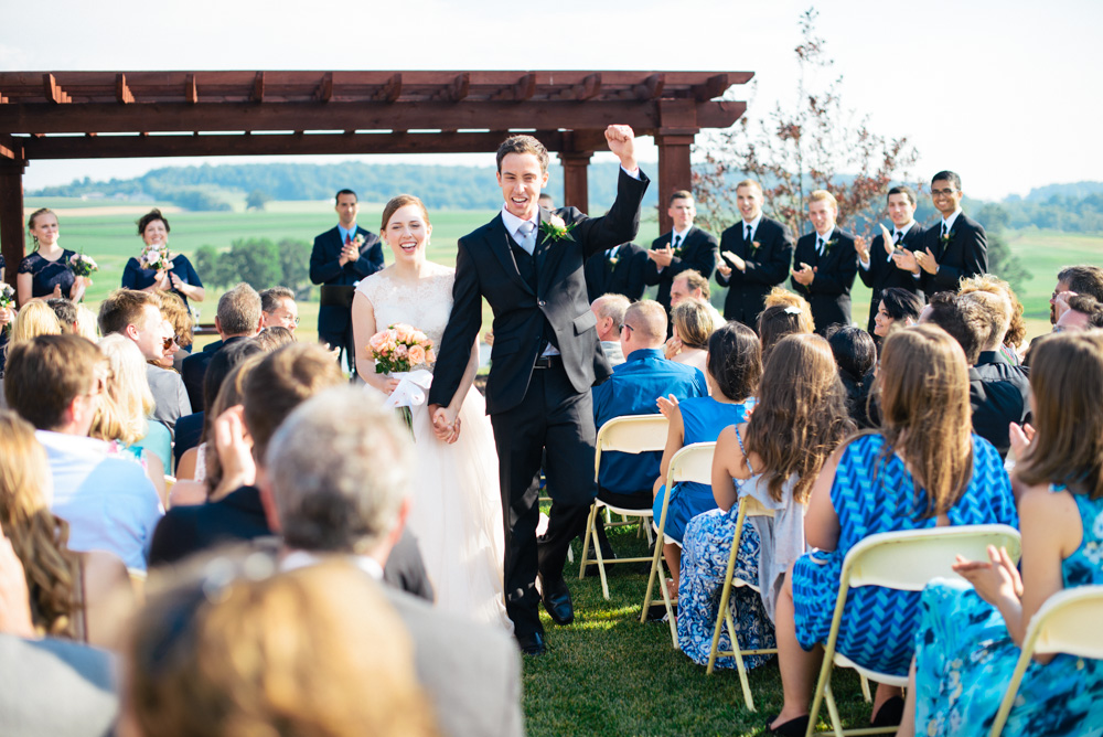 Olde Homestead Golf Club Wedding Ceremony - New Tripoli Wedding Photographer photo