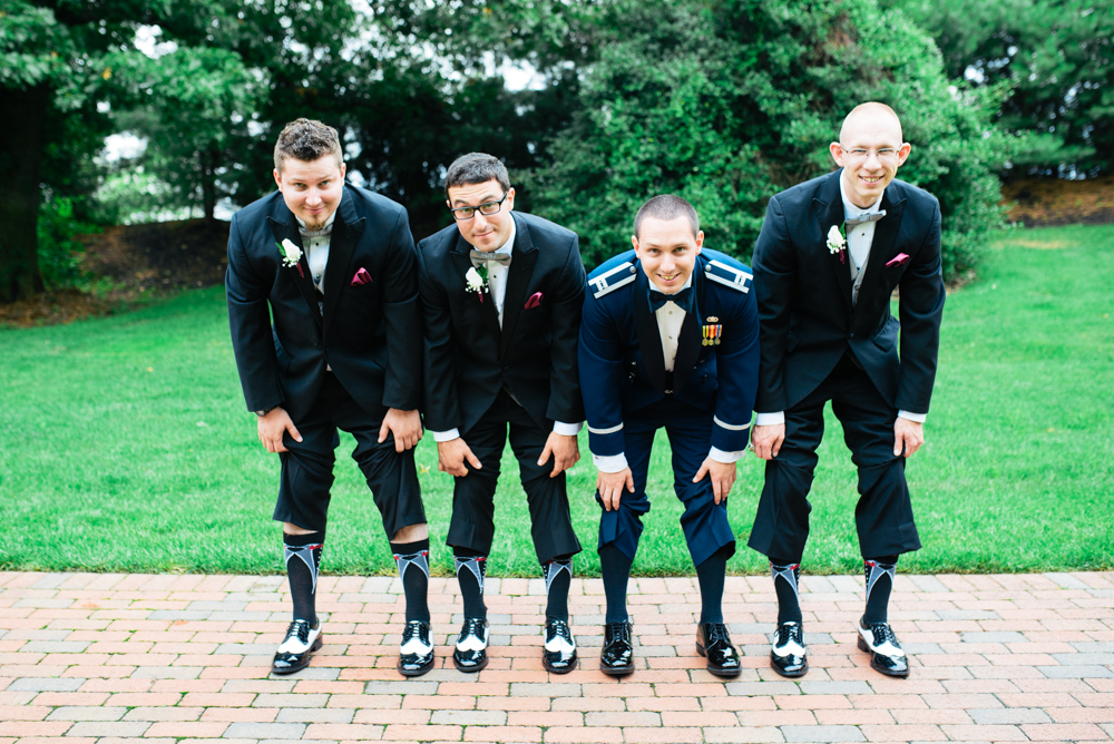 Black Groomsmen Tux photo