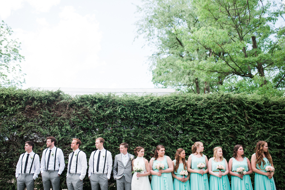 Mint Bridesmaid Dresses Wedding photo