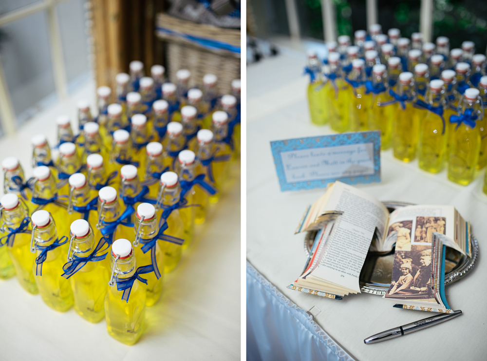Limoncello Wedding Favor photo
