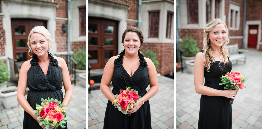 Black Bridesmaid Dress photo