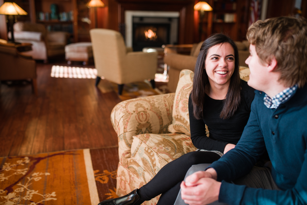 Stephen + Alyssa - Inn at Penn - Philadelphia Engagement Session - Alison Dunn Photography photo