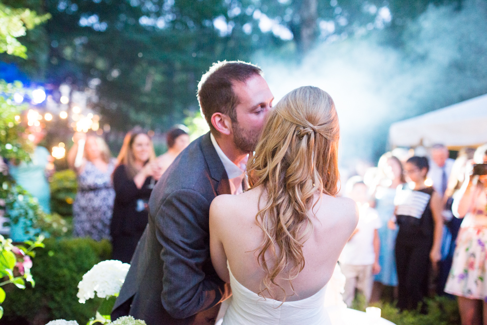 Bernardsville Backyard Wedding Reception photo