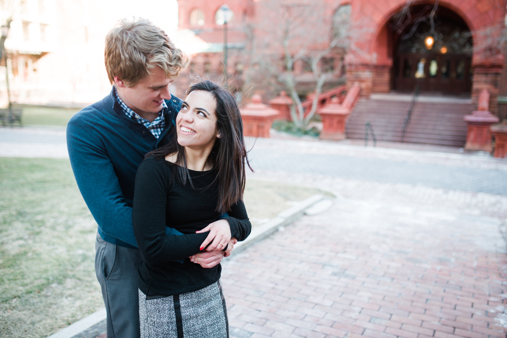 Stephen + Alyssa - University of Pennsylvania - Philadelphia Engagement Session - Alison Dunn Photography photo