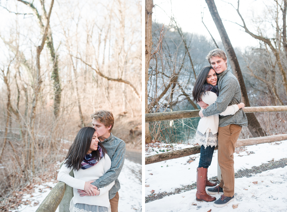 Stephen + Alyssa - Wissahickon Valley Park - Philadelphia Engagement Session - Alison Dunn Photography photo