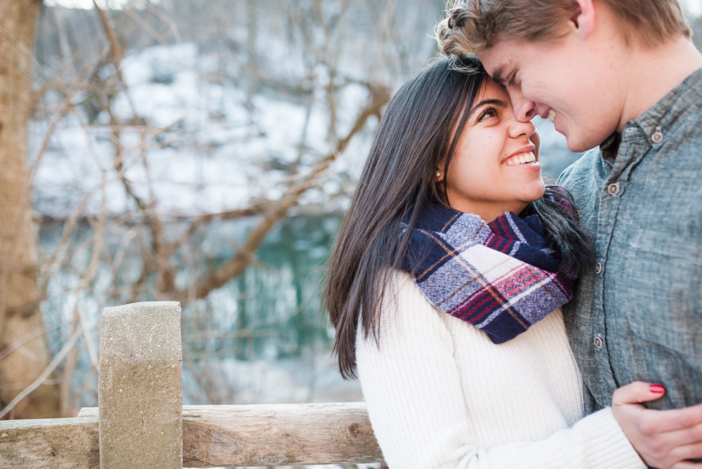 Stephen + Alyssa - Wissahickon Valley Park - Philadelphia Engagement Session - Alison Dunn Photography photo