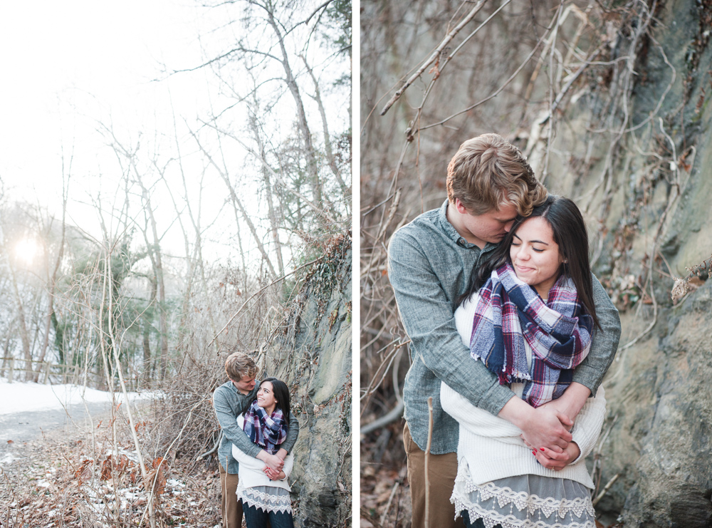 Stephen + Alyssa - Wissahickon Valley Park - Philadelphia Engagement Session - Alison Dunn Photography photo