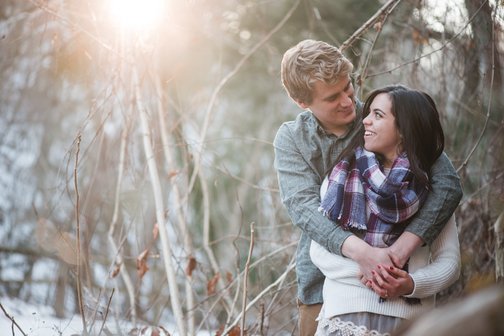 Stephen + Alyssa - Wissahickon Valley Park - Philadelphia Engagement Session - Alison Dunn Photography photo