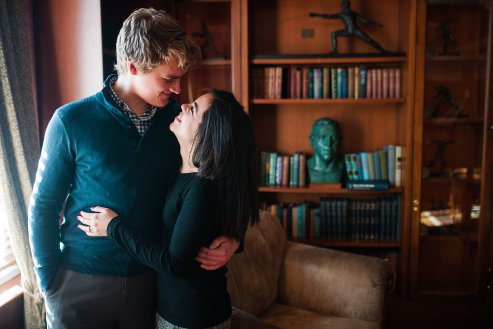 Stephen + Alyssa - Inn at Penn - Philadelphia Engagement Session - Alison Dunn Photography photo