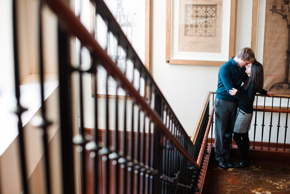 Stephen + Alyssa - Inn at Penn - Philadelphia Engagement Session - Alison Dunn Photography photo