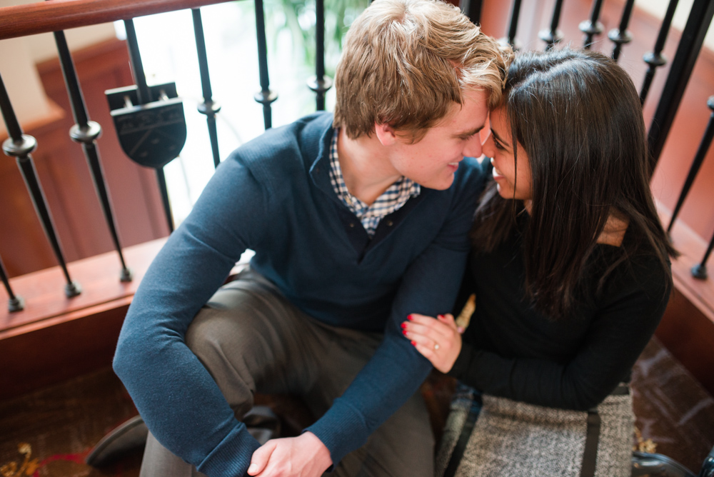 Stephen + Alyssa - Inn at Penn - Philadelphia Engagement Session - Alison Dunn Photography photo