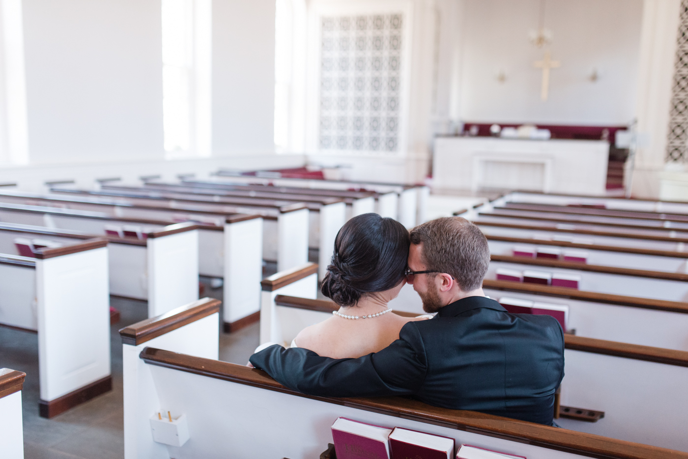 15 - Elise + Nathan - Deerfield Presbyterian Church Wedding - Bridgeton New Jersey Wedding Photographer - Alison Dunn Photography photo