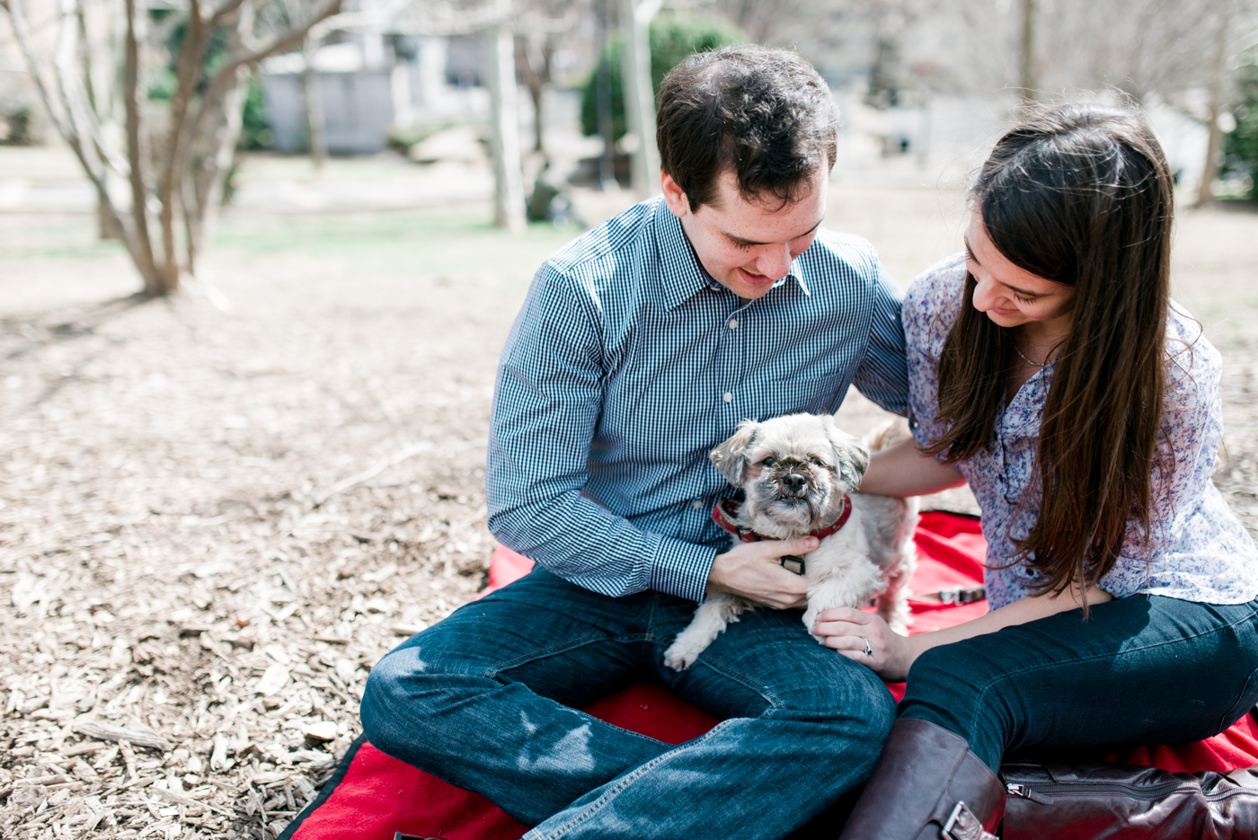 Leah + Ezra - Meridian Hill Washington DC Engagement Session - Alison Dunn Photography photo