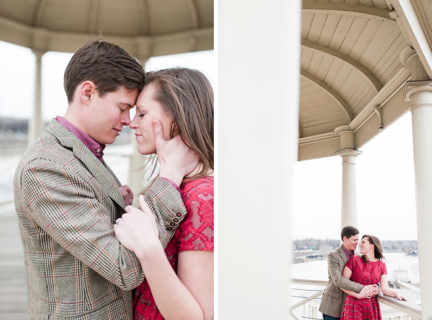 Erika + Andrew - Philadelphia Art Museum Engagement Session photo