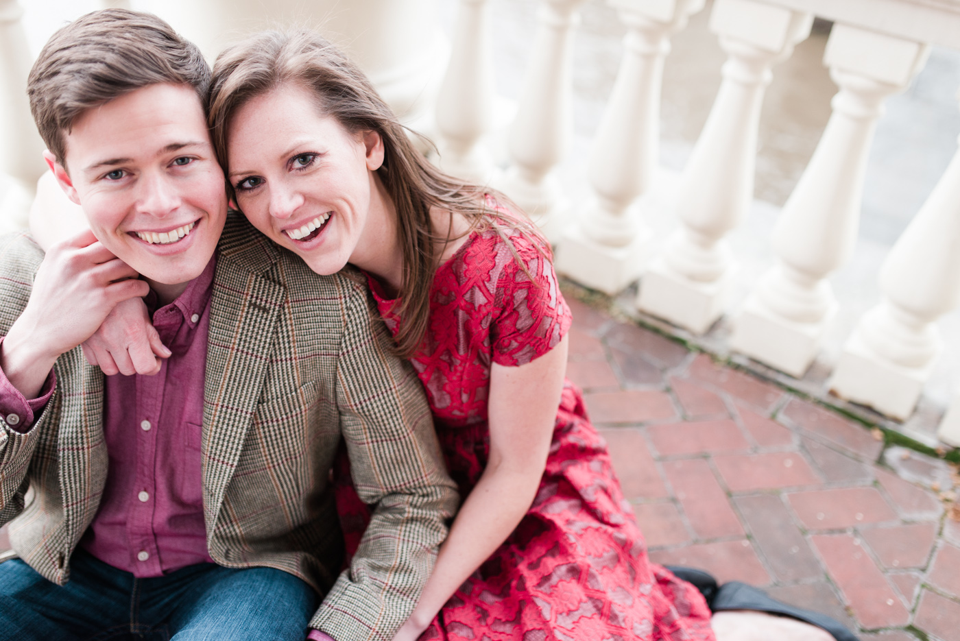 Erika + Andrew - Philadelphia Art Museum Engagement Session photo