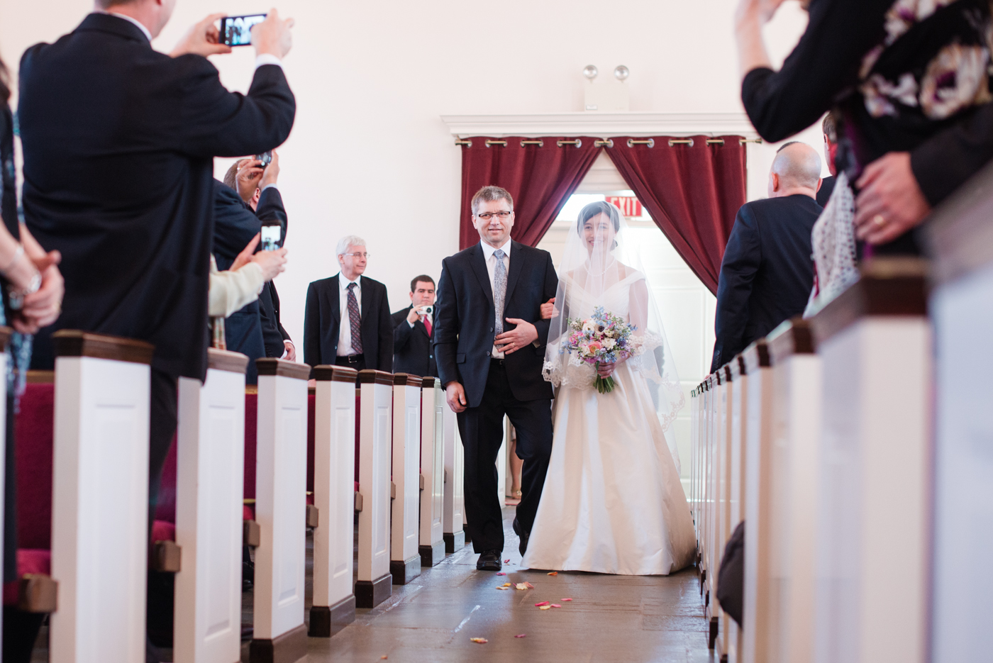 28 - Elise + Nathan - Deerfield Presbyterian Church Wedding - Bridgeton New Jersey Wedding Photographer - Alison Dunn Photography photo