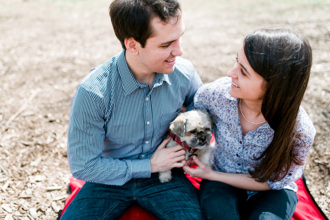 Leah + Ezra - Meridian Hill Washington DC Engagement Session - Alison Dunn Photography photo