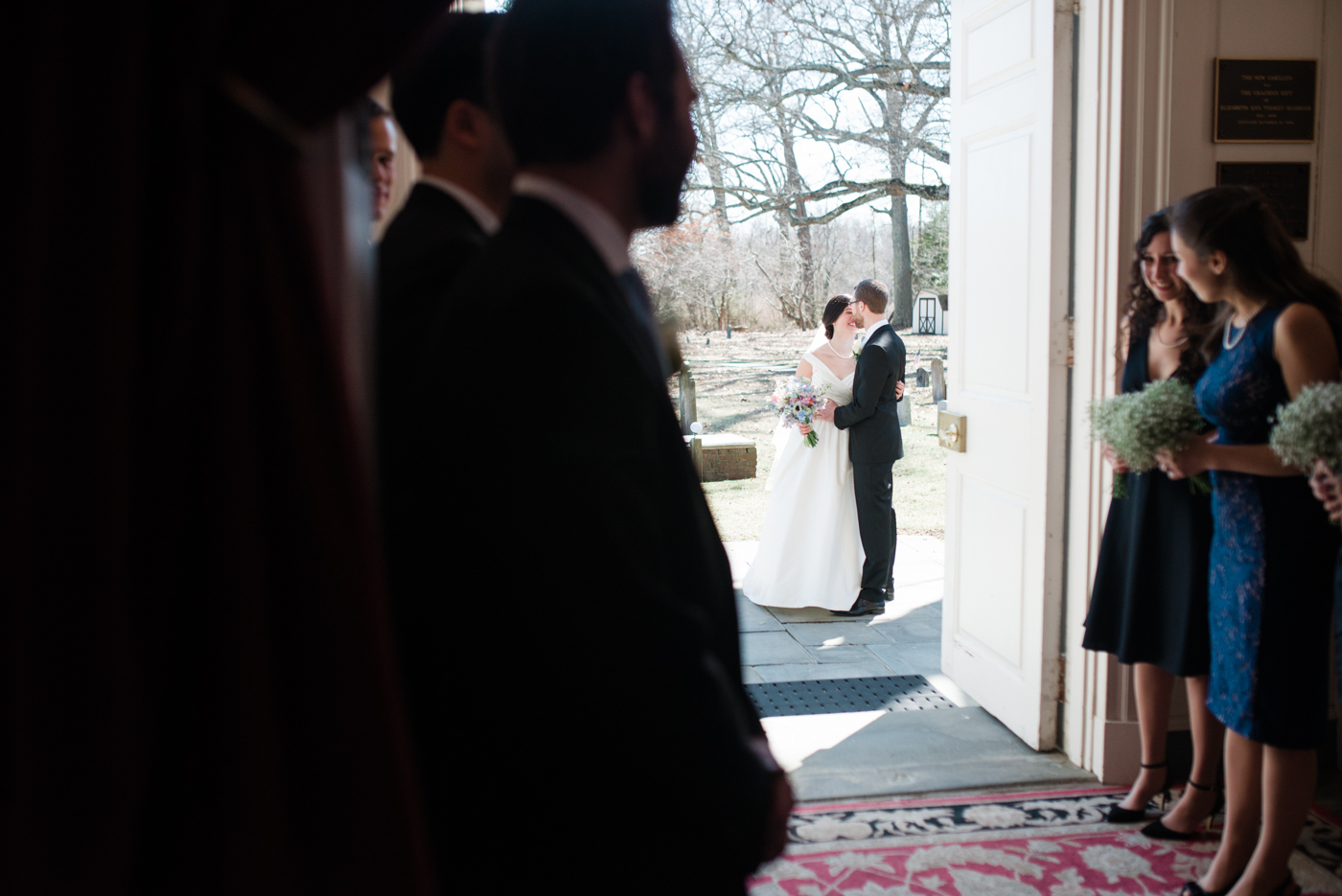 35 - Elise + Nathan - Deerfield Presbyterian Church Wedding - Bridgeton New Jersey Wedding Photographer - Alison Dunn Photography photo