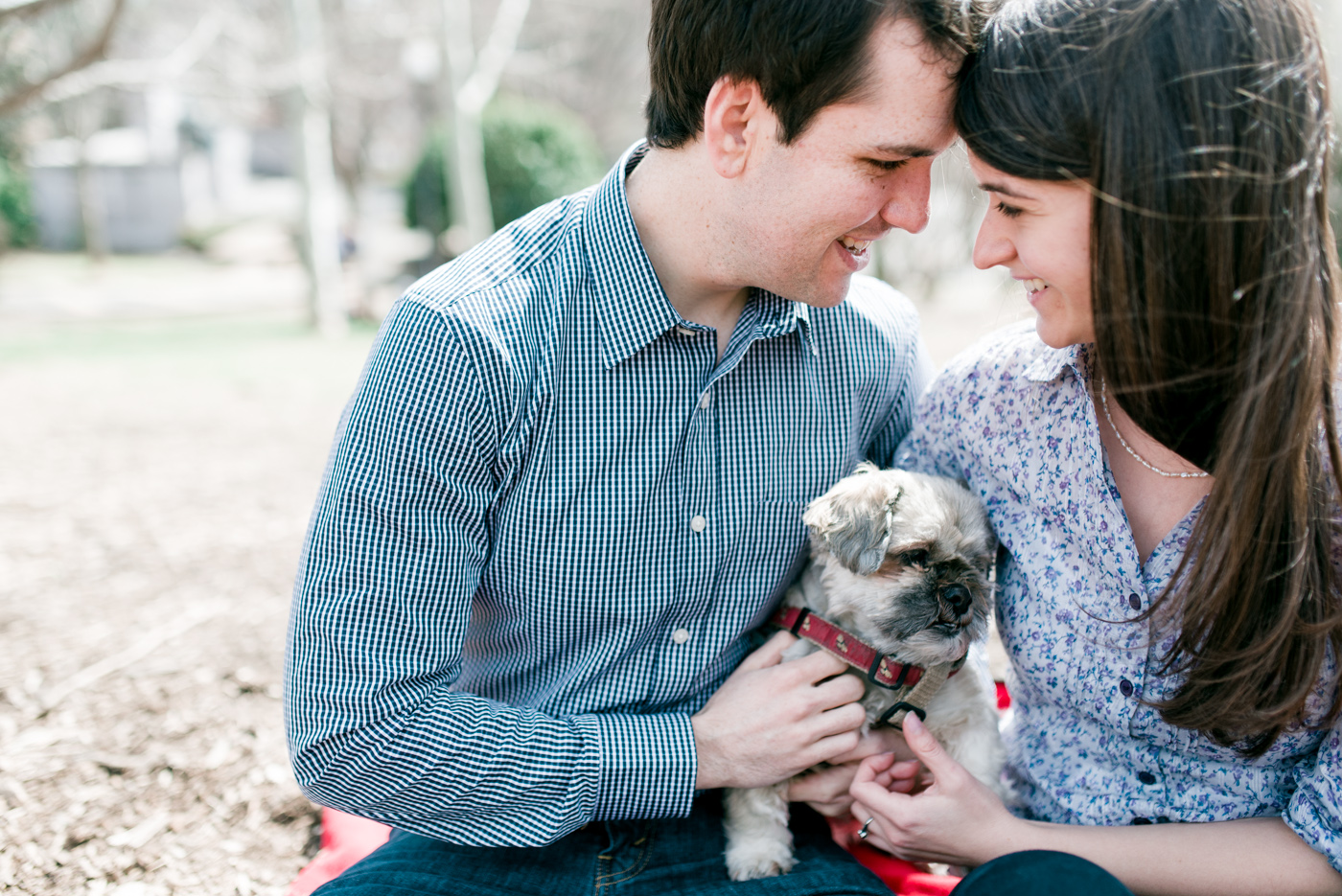 Leah + Ezra - Meridian Hill Washington DC Engagement Session - Alison Dunn Photography photo