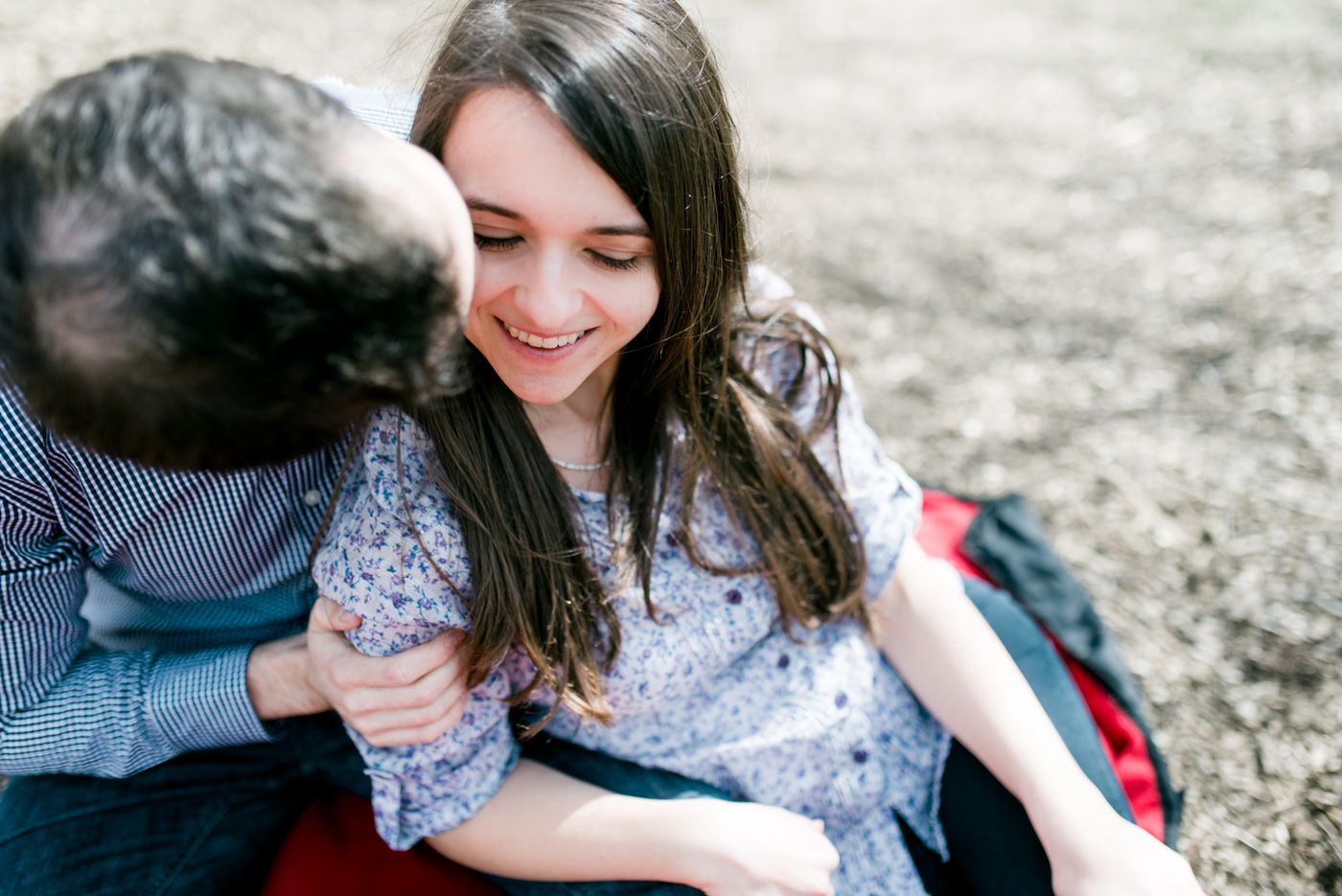 Leah + Ezra - Meridian Hill Washington DC Engagement Session - Alison Dunn Photography photo