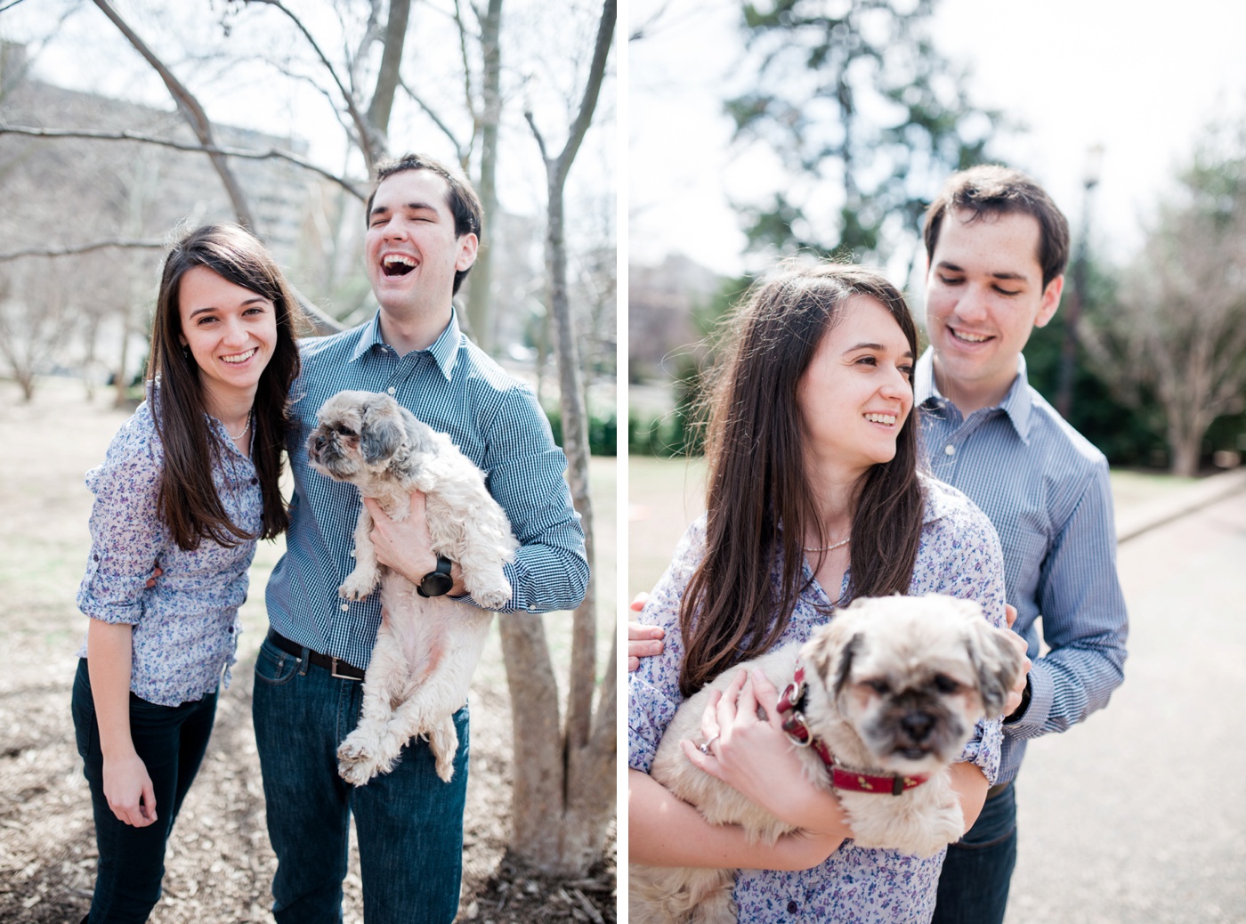 Leah + Ezra - Meridian Hill Washington DC Engagement Session - Alison Dunn Photography photo