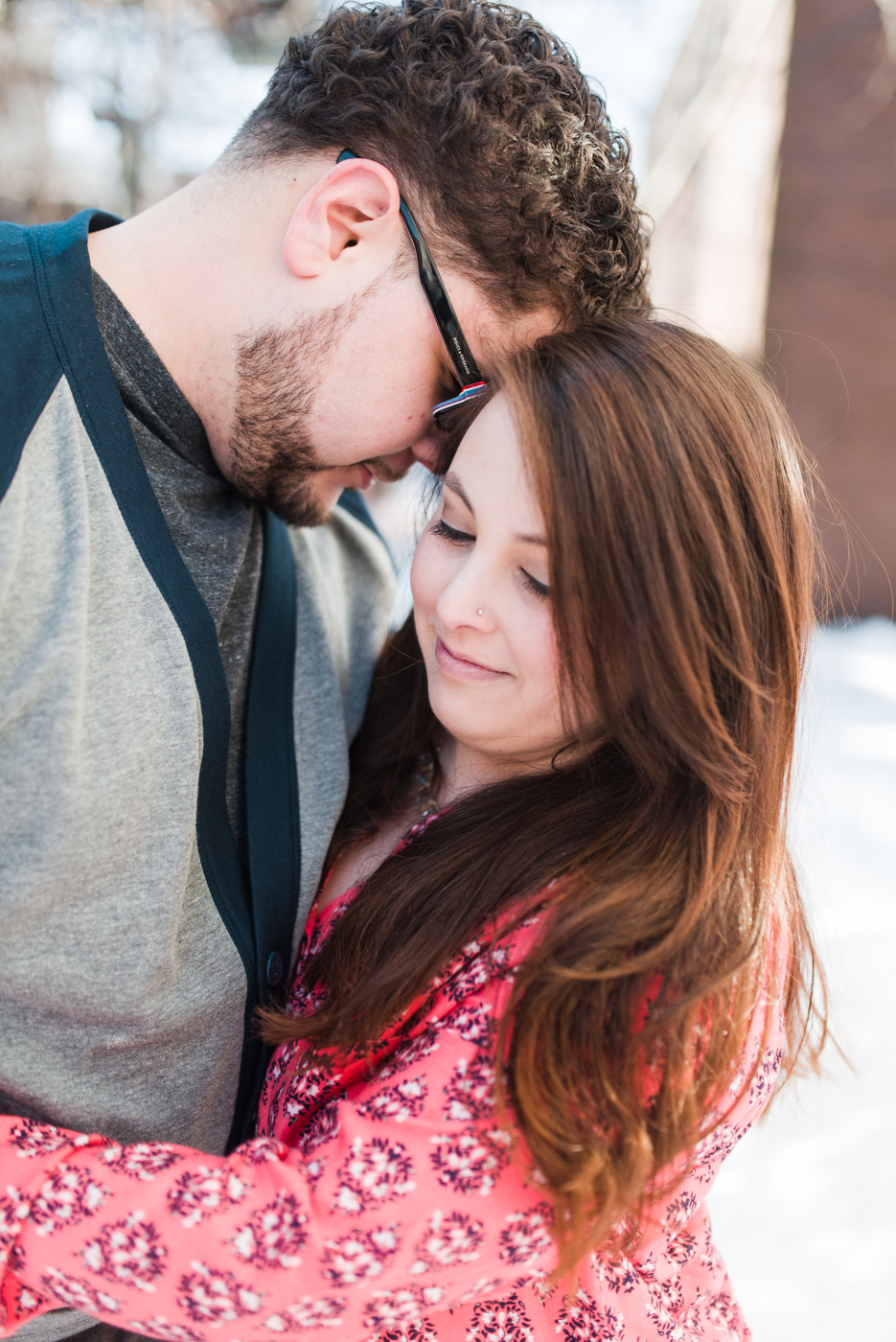 Kathy + DJ - Magic Gardens - South Philadelphia Engagement Session photo