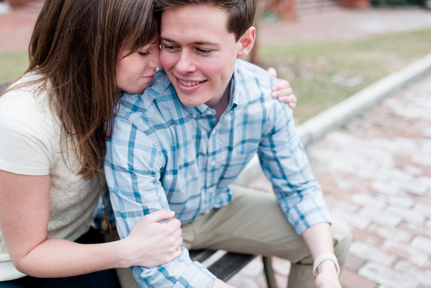 Erika + Andrew - University of Pennsylvania - Philadelphia Engagement Session photo