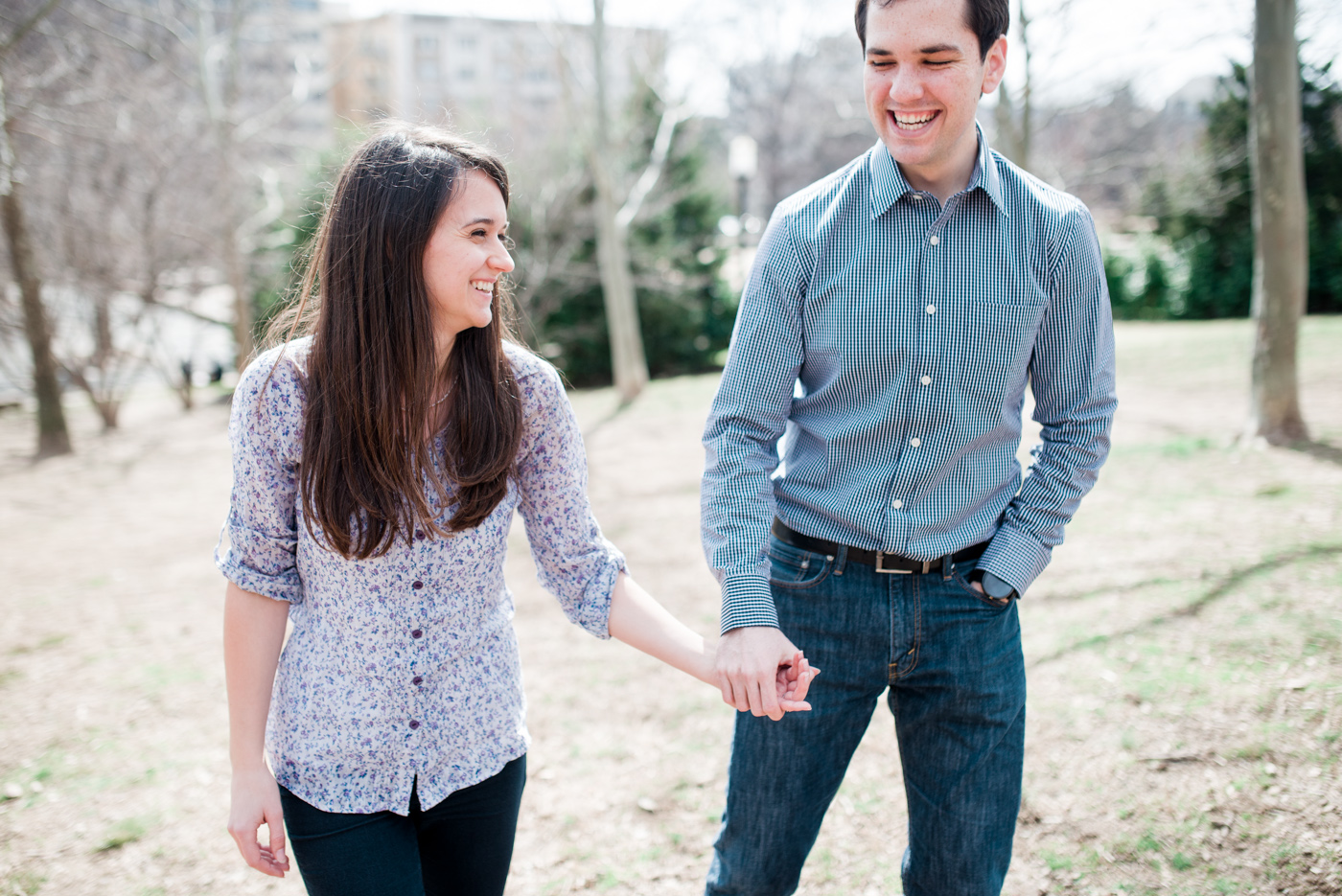 Leah + Ezra - Meridian Hill Washington DC Engagement Session - Alison Dunn Photography photo