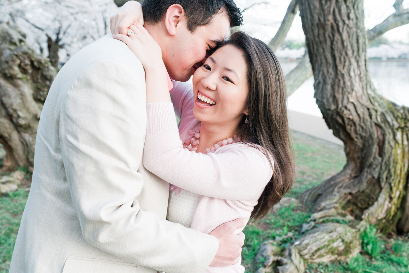 AJ + Yolinda - Washington DC Cherry Blossom Festival Engagement Session photo