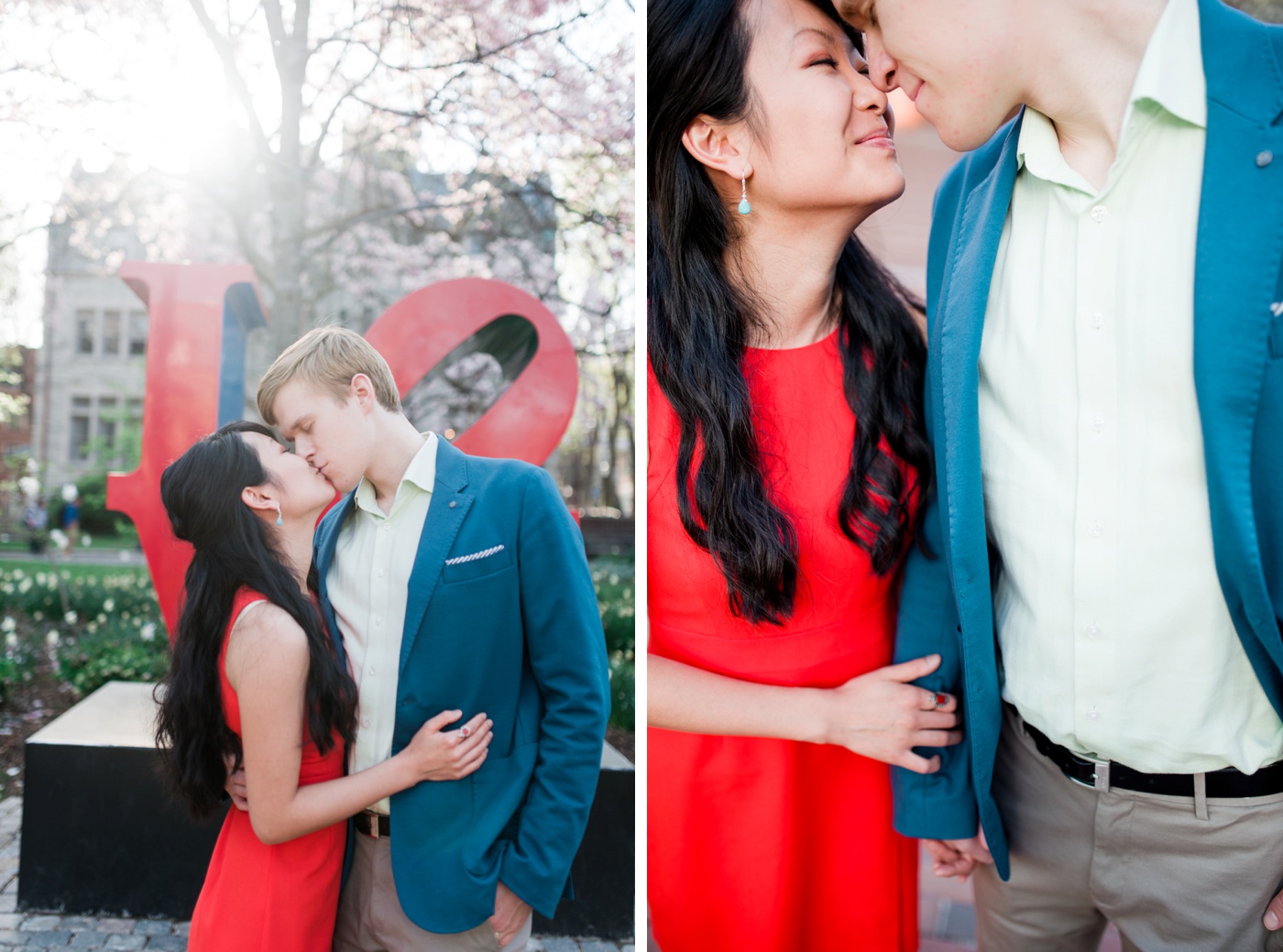 Helen + David - University of Pennsylvania - Philadelphia Anniversary Session photo