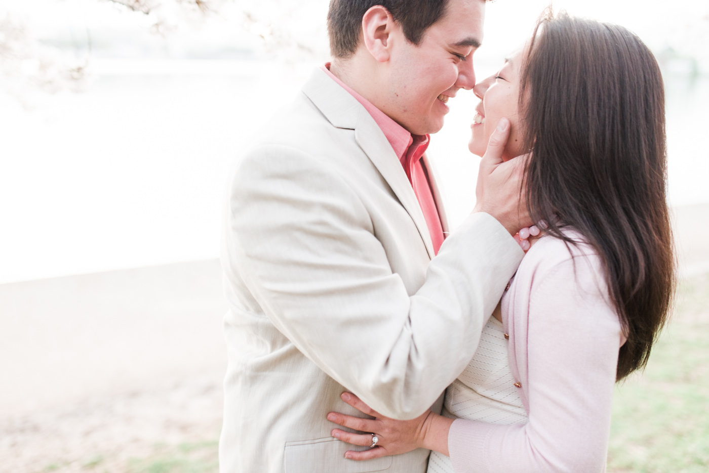 AJ + Yolinda - Washington DC Cherry Blossom Festival Engagement Session photo