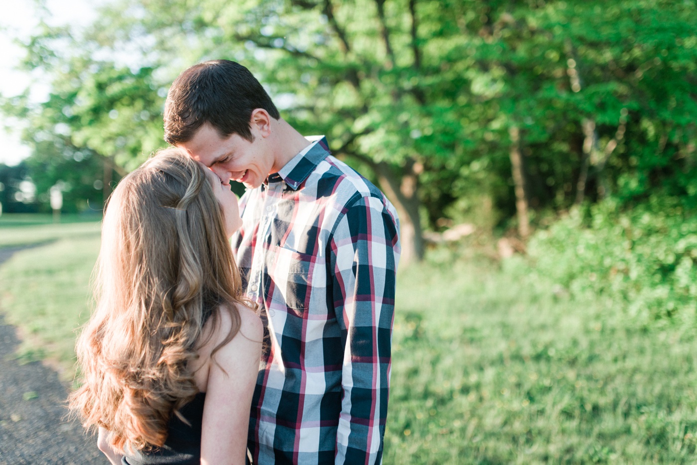 Leslie + Eric - Princeton Battlefield Engagement Session - New Jersey Wedding Photographer - Alison Dunn Photography photo