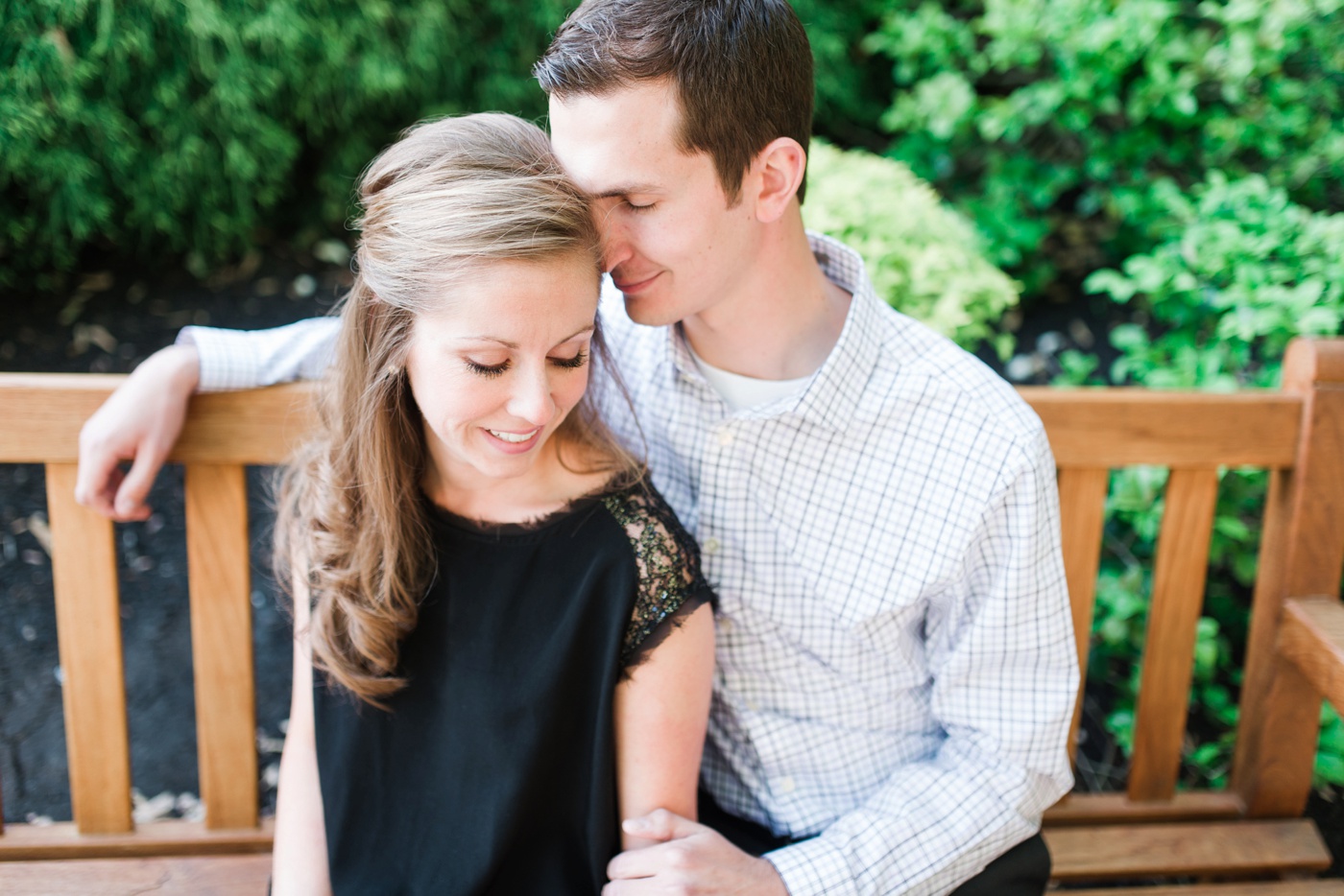 Leslie + Eric - Princeton Engagement Session - New Jersey Wedding Photographer - Alison Dunn Photography photo