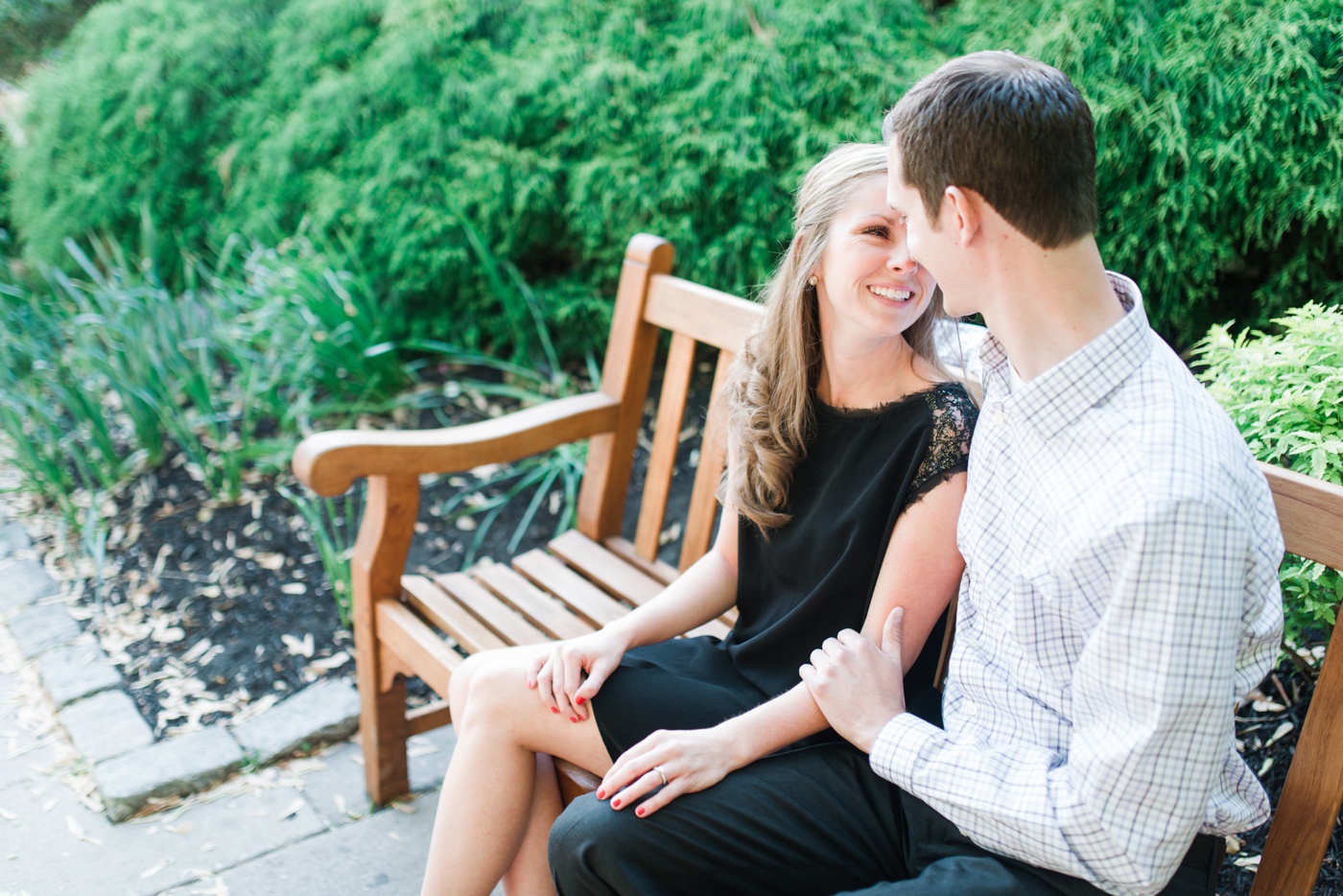 Leslie + Eric - Princeton Engagement Session - New Jersey Wedding Photographer - Alison Dunn Photography photo