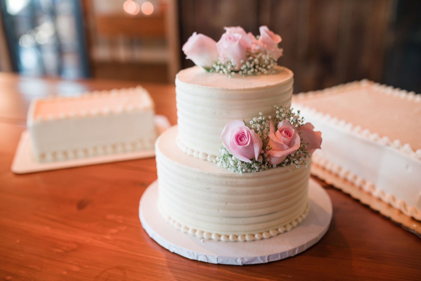 Baker's of Buffington Wedding Cake photo