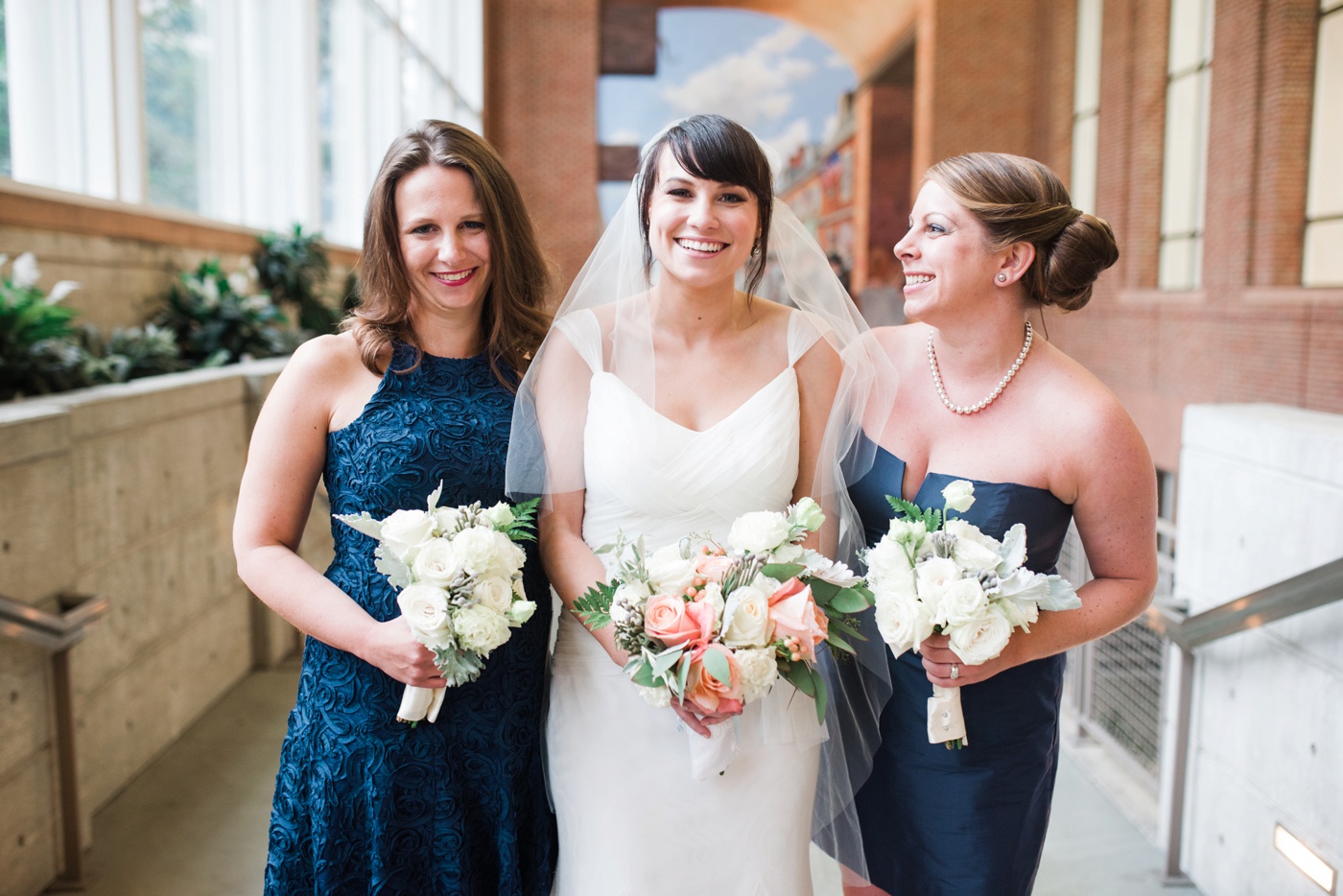 Blue J Crew Bridesmaid Dresses photo