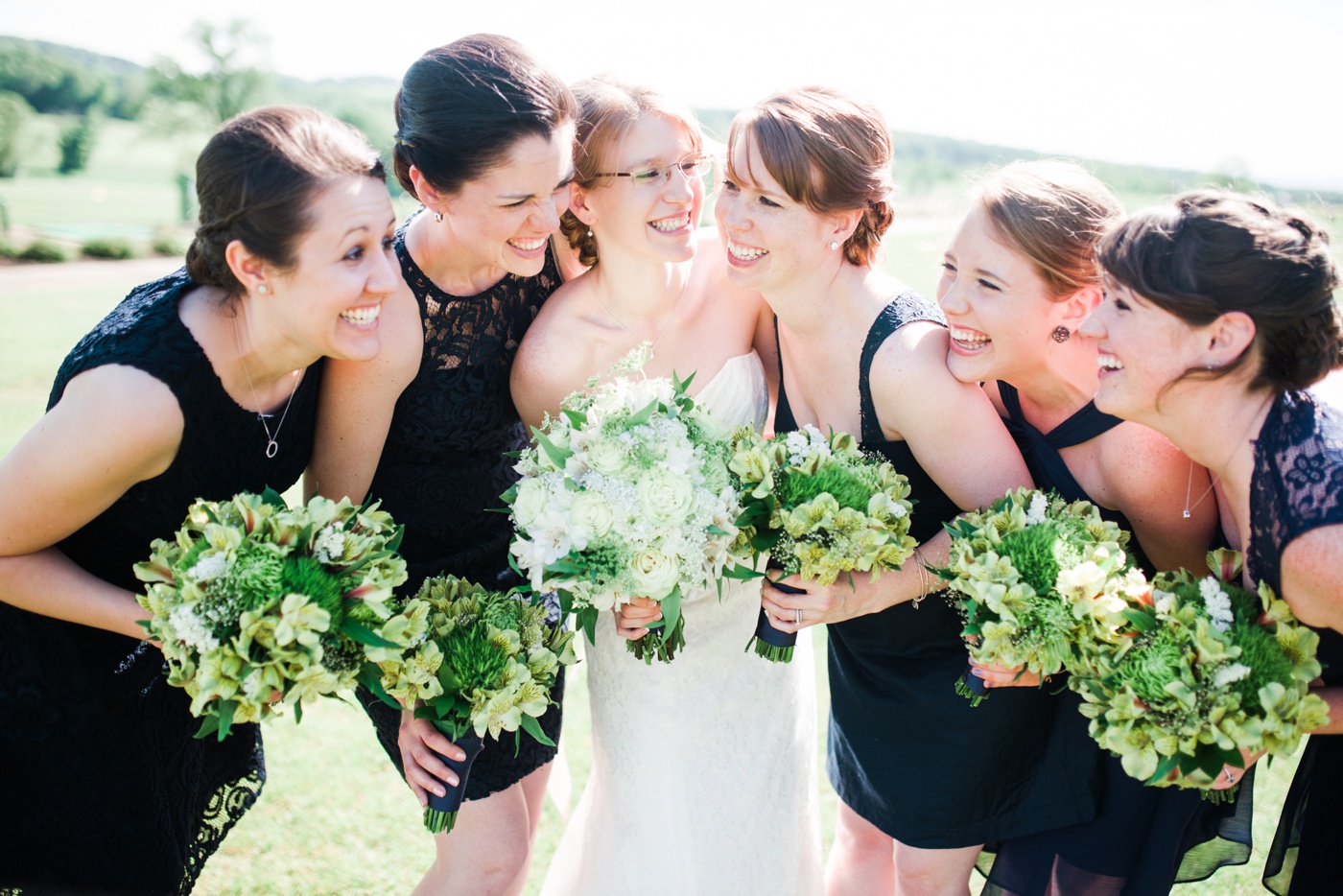 J Crew Navy Blue Assorted Bridesmaid Dresses photo