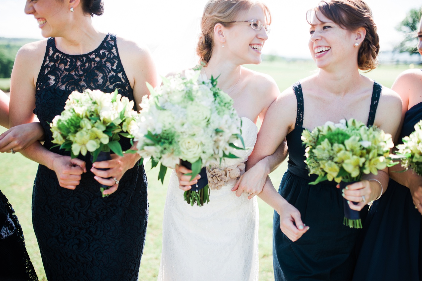 J Crew Navy Blue Assorted Bridesmaid Dresses photo