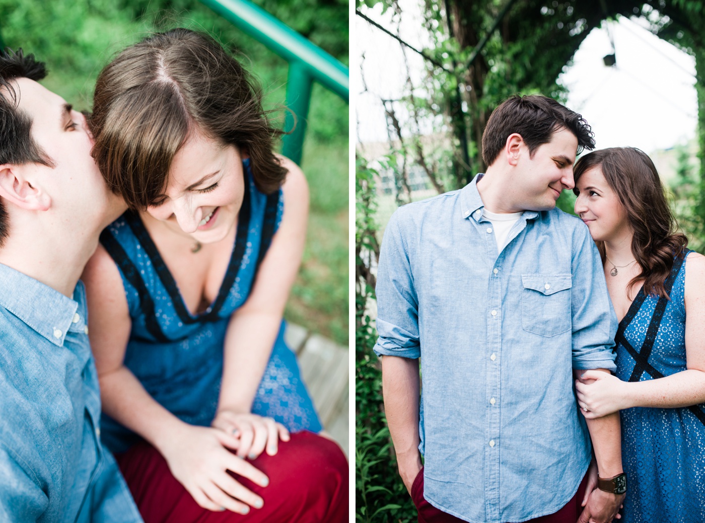 Sara + Matt - La Salle University - Philadelphia PA Engagement Session - Alison Dunn Photography photo