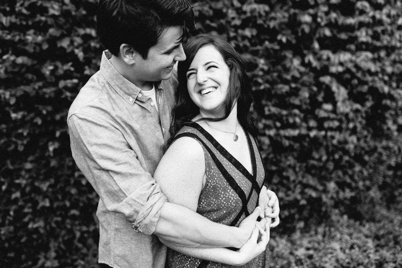 Sara + Matt - La Salle University - Philadelphia PA Engagement Session - Alison Dunn Photography photo-13