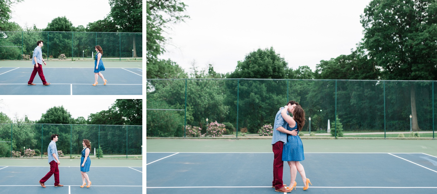 Sara + Matt - La Salle University - Philadelphia PA Engagement Session - Alison Dunn Photography photo