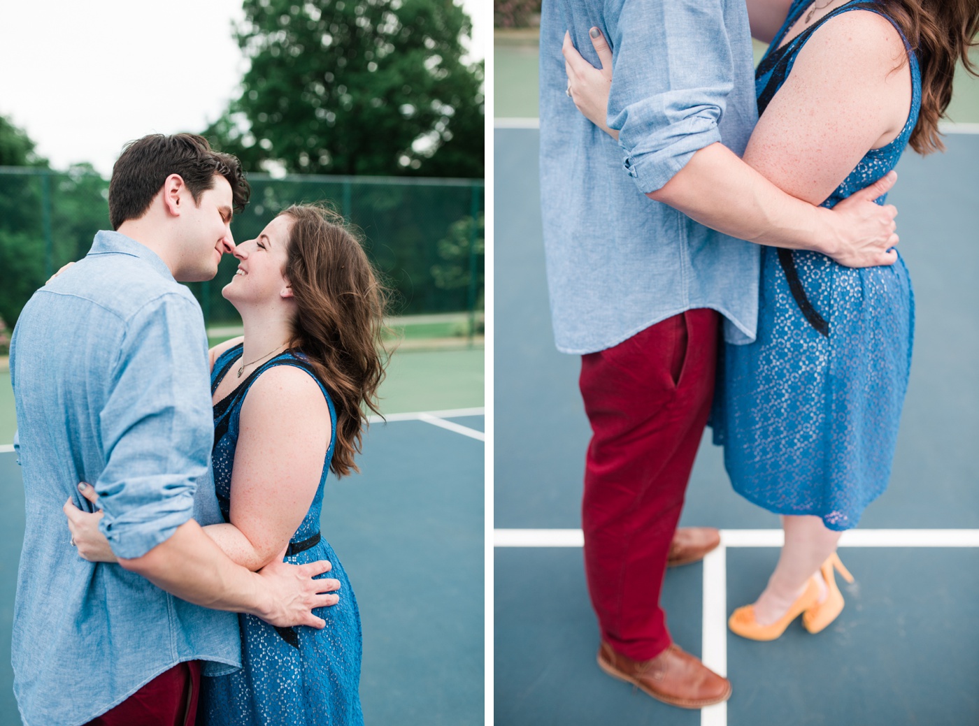 Sara + Matt - La Salle University - Philadelphia PA Engagement Session - Alison Dunn Photography photo