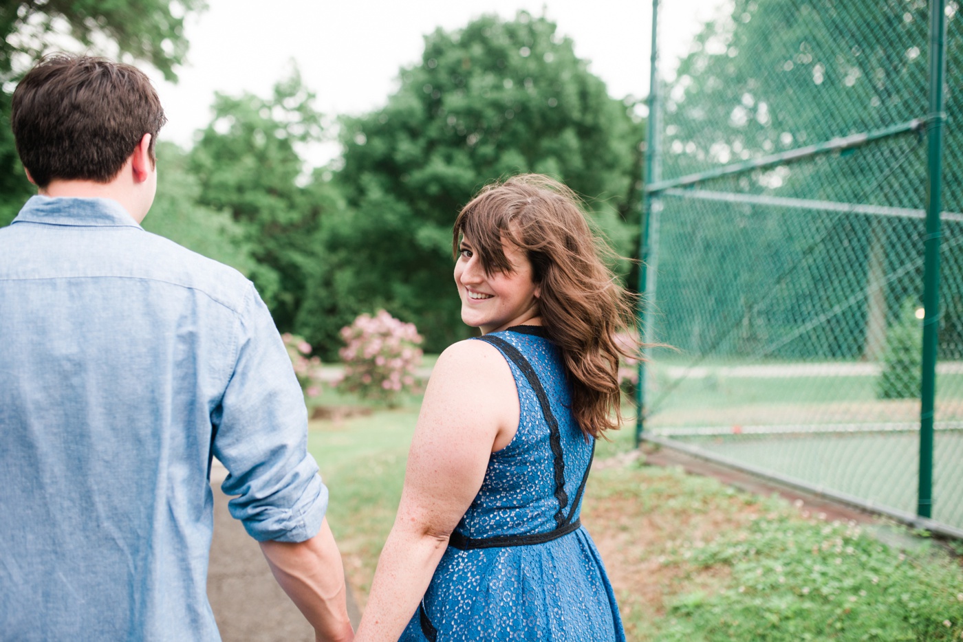 Sara + Matt - La Salle University - Philadelphia PA Engagement Session - Alison Dunn Photography photo