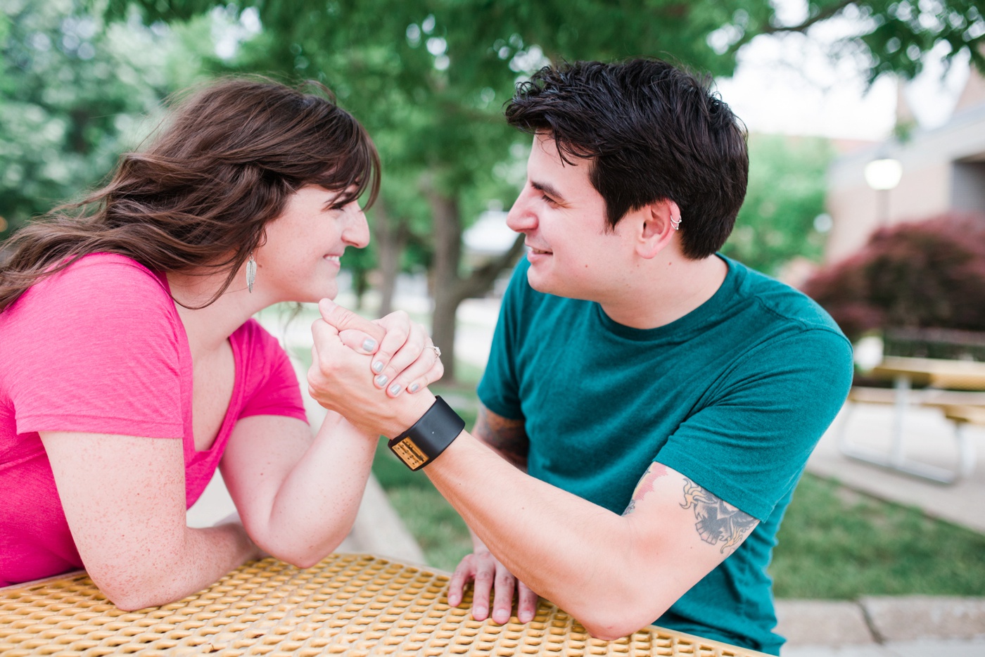 Sara + Matt - La Salle University - Philadelphia PA Engagement Session - Alison Dunn Photography photo-22