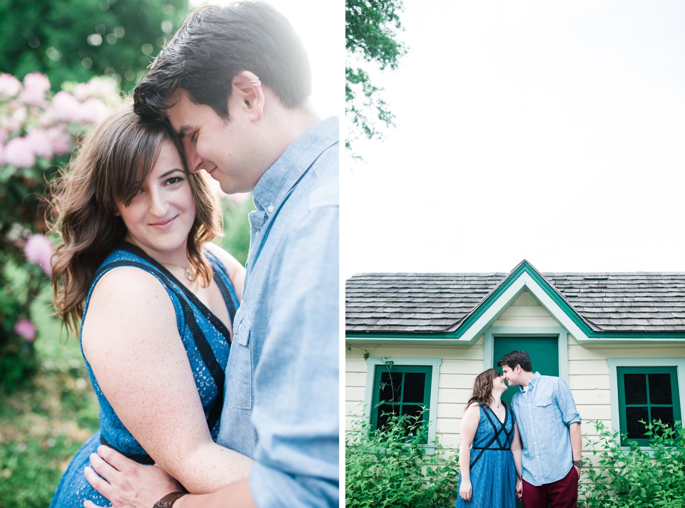 Sara + Matt - La Salle University - Philadelphia PA Engagement Session - Alison Dunn Photography photo