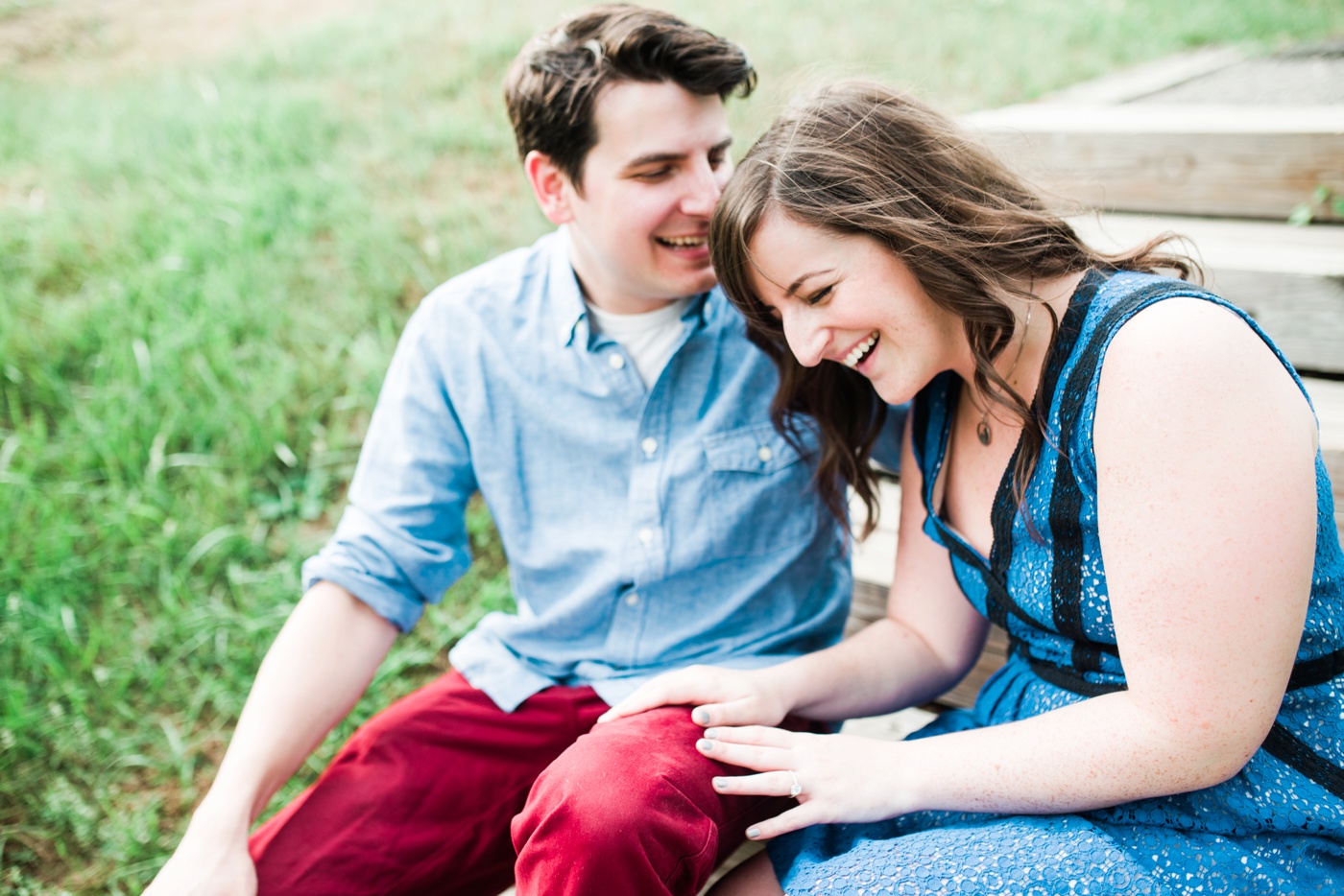 Sara + Matt - La Salle University - Philadelphia PA Engagement Session - Alison Dunn Photography photo