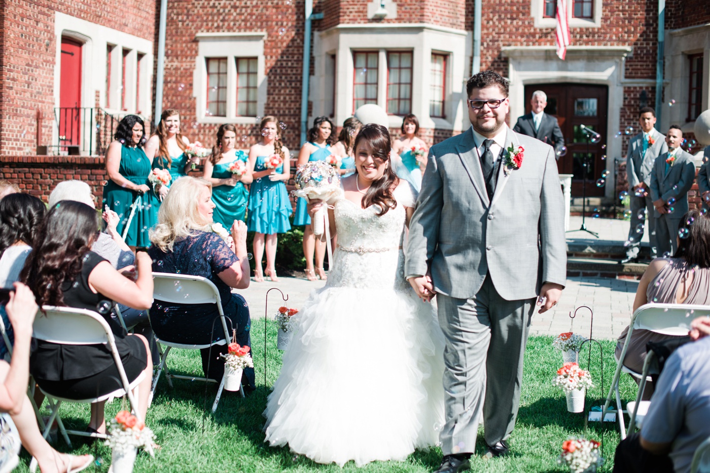 Moorestown Community House Wedding Ceremony photo